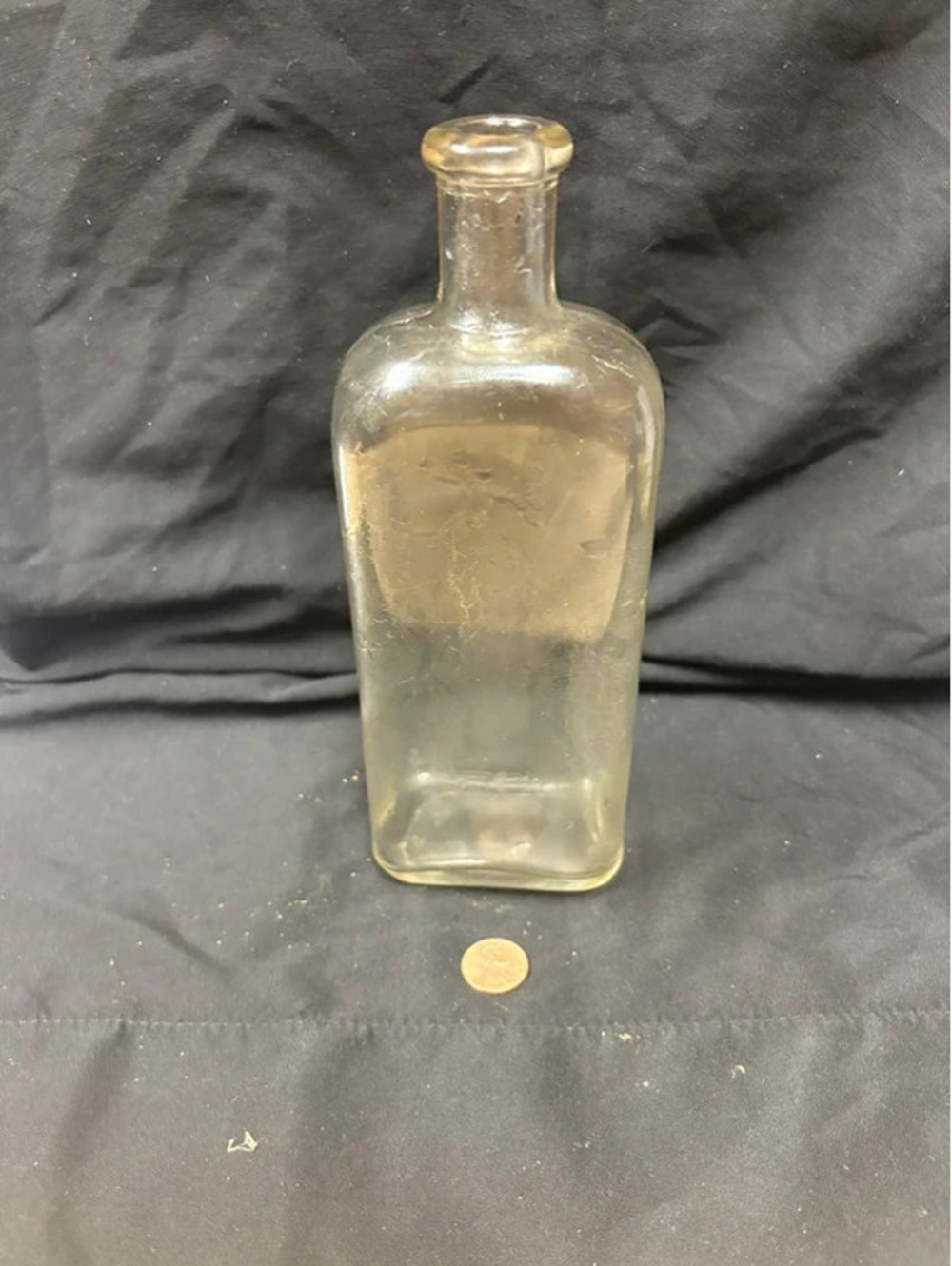 1890 antique drug bottle